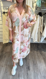 Stefania - Klänning Mönster  Multi