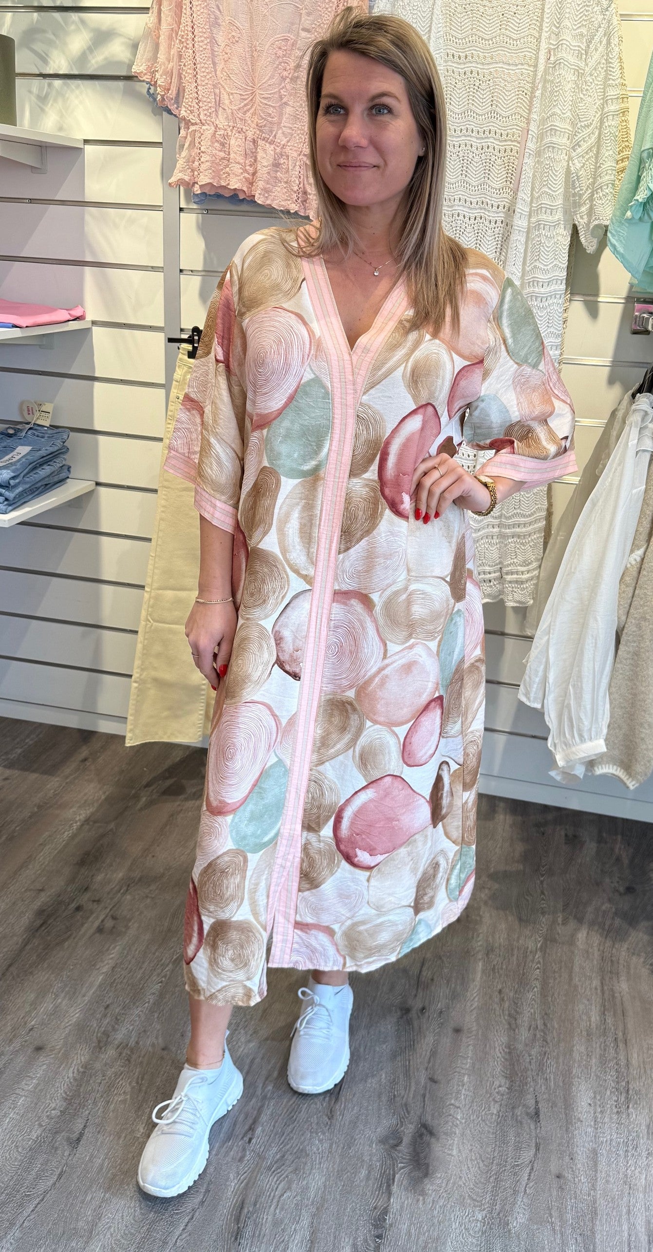 Stefania - Klänning Mönster  Multi