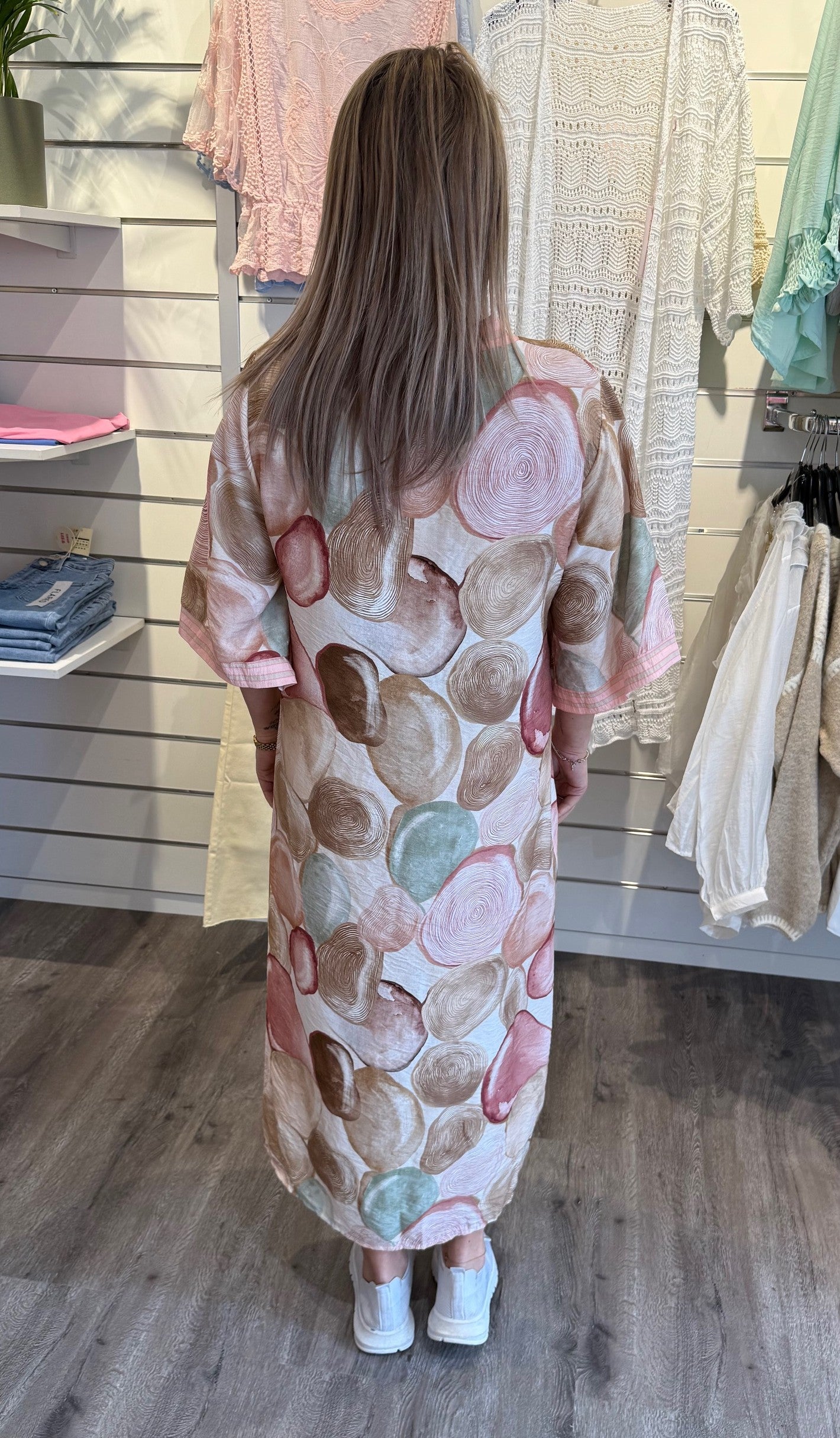 Stefania - Klänning Mönster  Multi