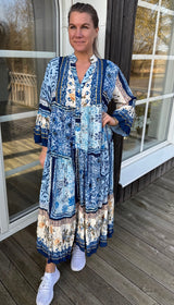Stellis - Klänning - Mönster - Navy