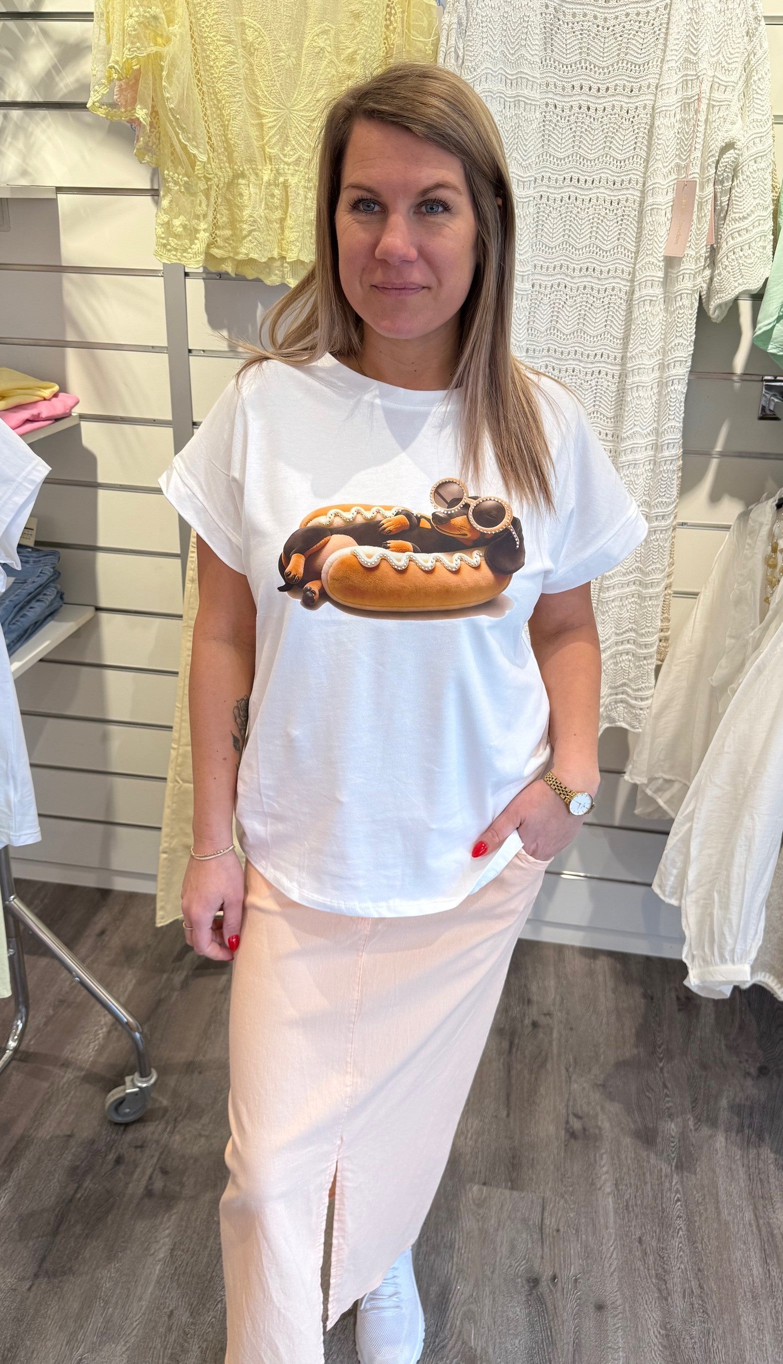 Linda - Tshirt - Hotdog