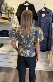 TaditaSZ Blus Dark gull gray