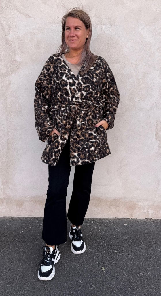 Marie - Teddykappa - Leopard - Nyhet