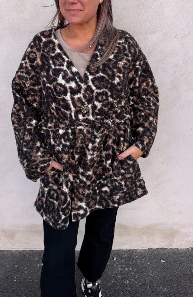 Marie - Teddykappa - Leopard - Nyhet
