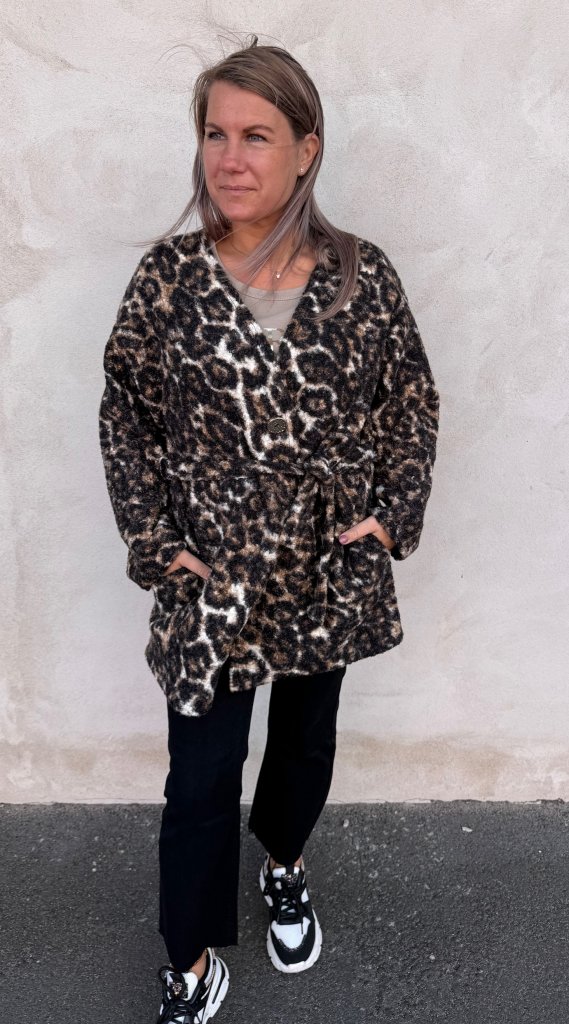Marie - Teddykappa - Leopard - Nyhet