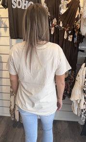Tracie T-shirt Beige