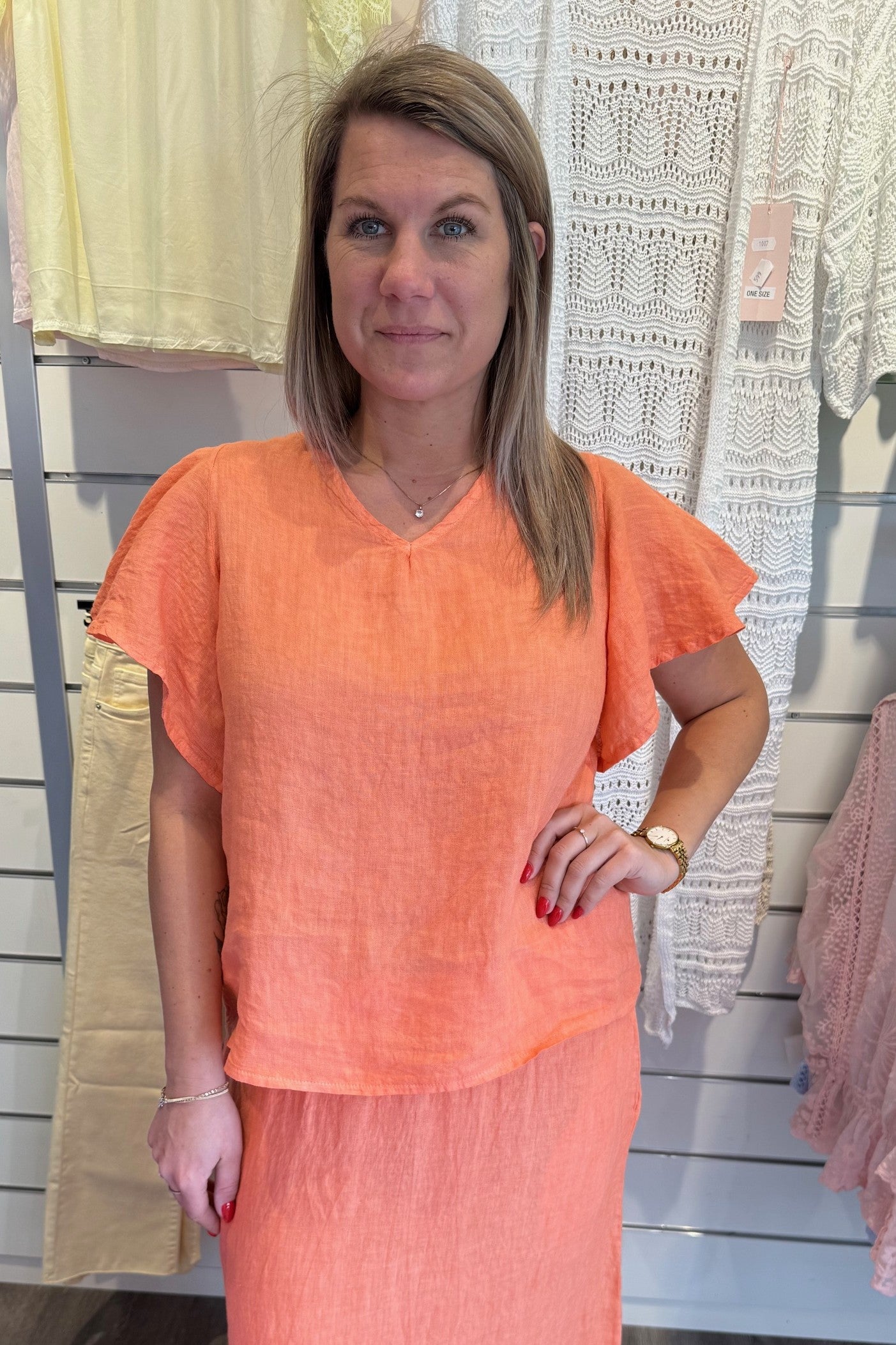 Vira - Linnetopp - Orange