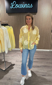 Zara - Blus - Blommor - Gul