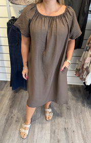 Sarai klänning Choco