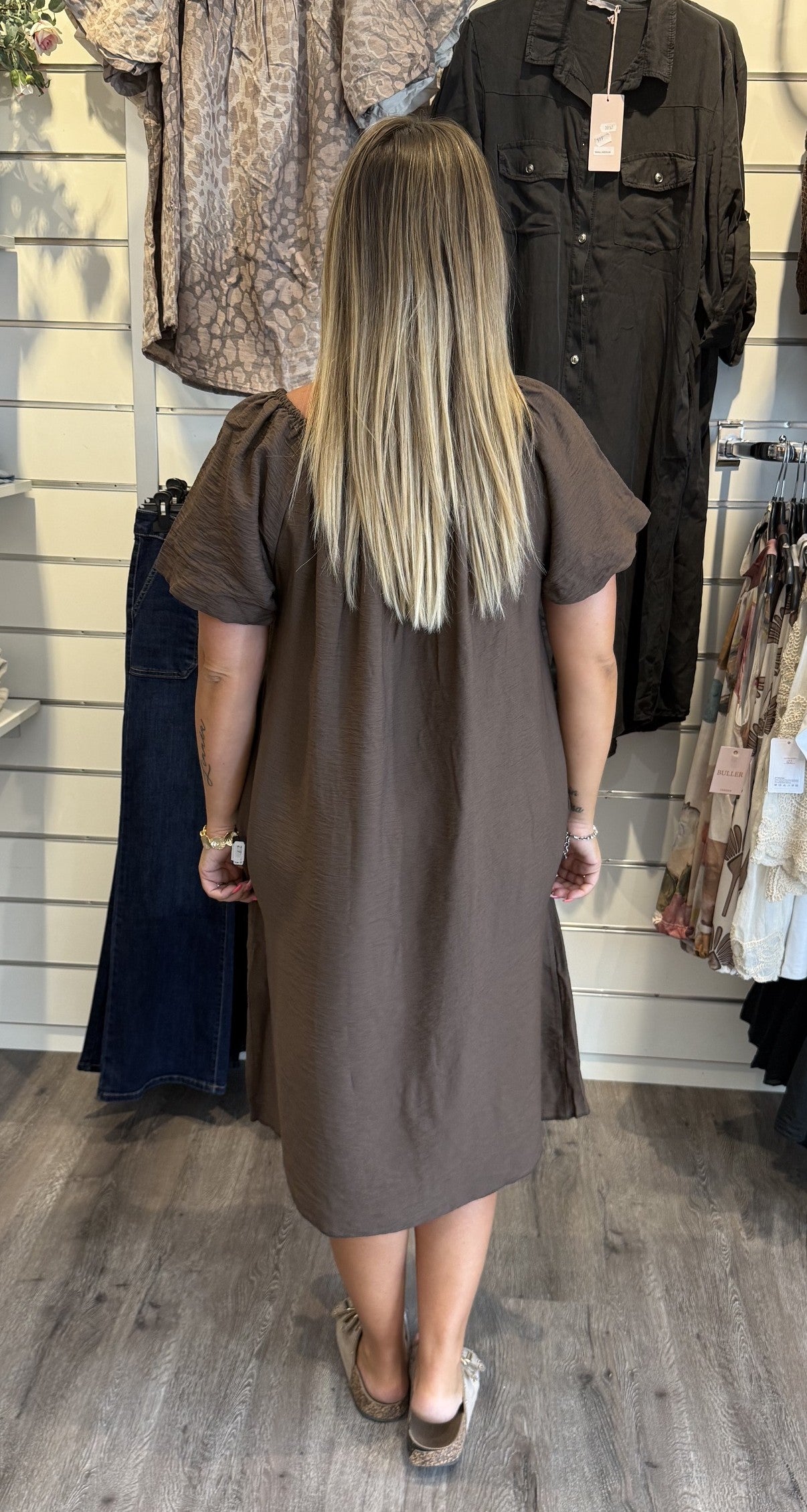 Sarai klänning Choco