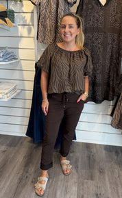 Luciana Topp 26136 Zebra Choco