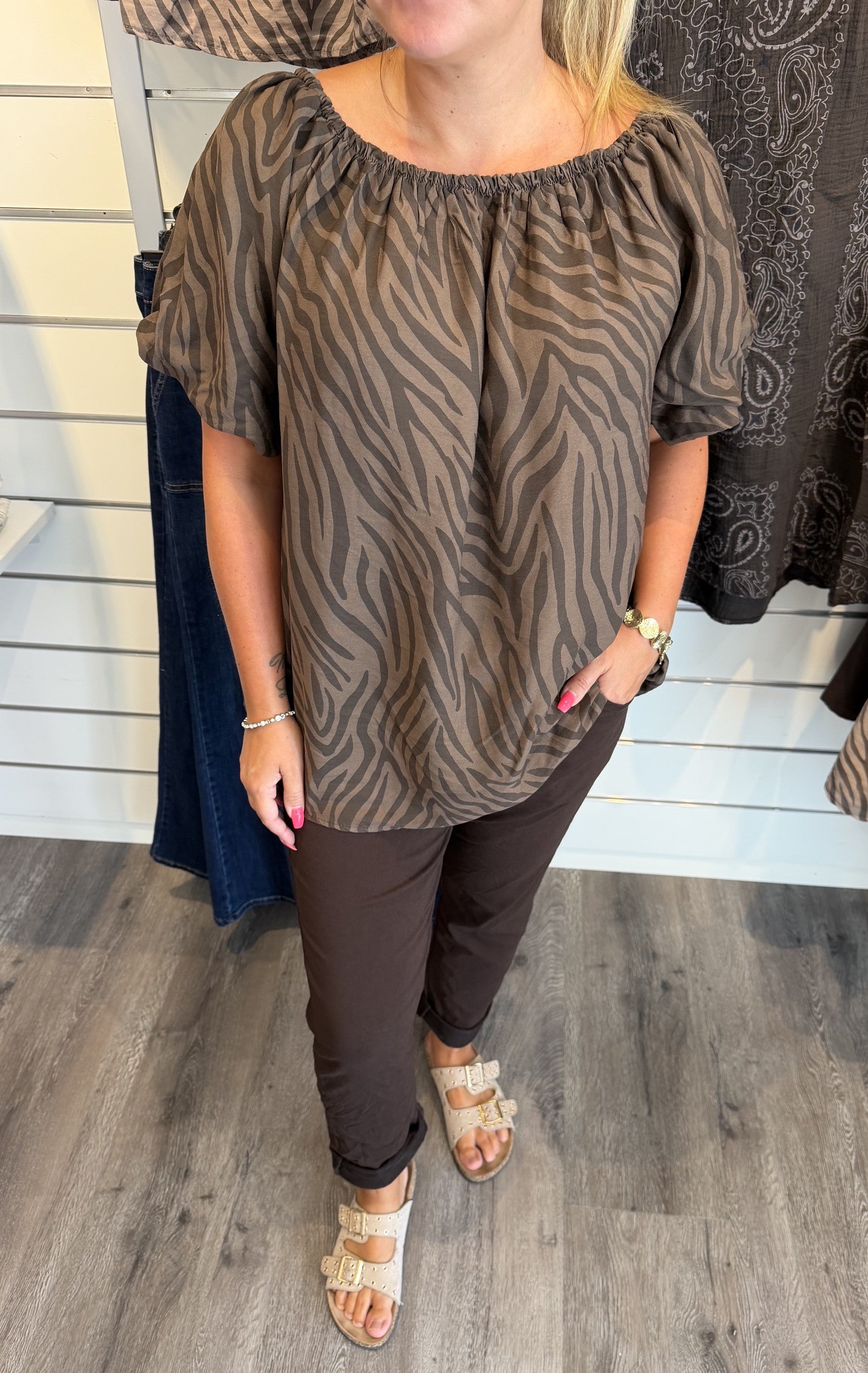 Luciana Topp 26136 Zebra Choco