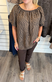 Luciana Topp 26136 Zebra Choco