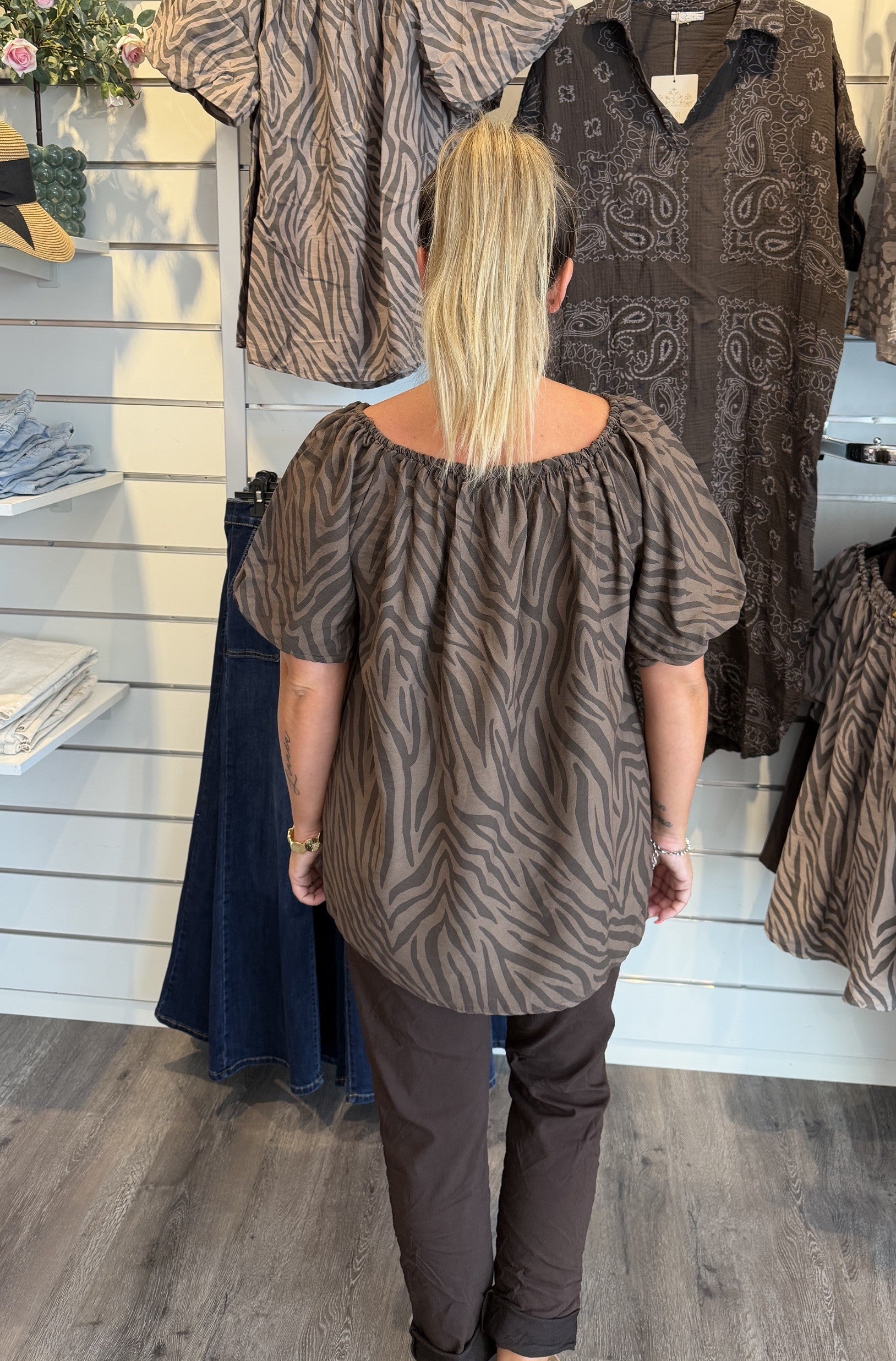 Luciana Topp 26136 Zebra Choco