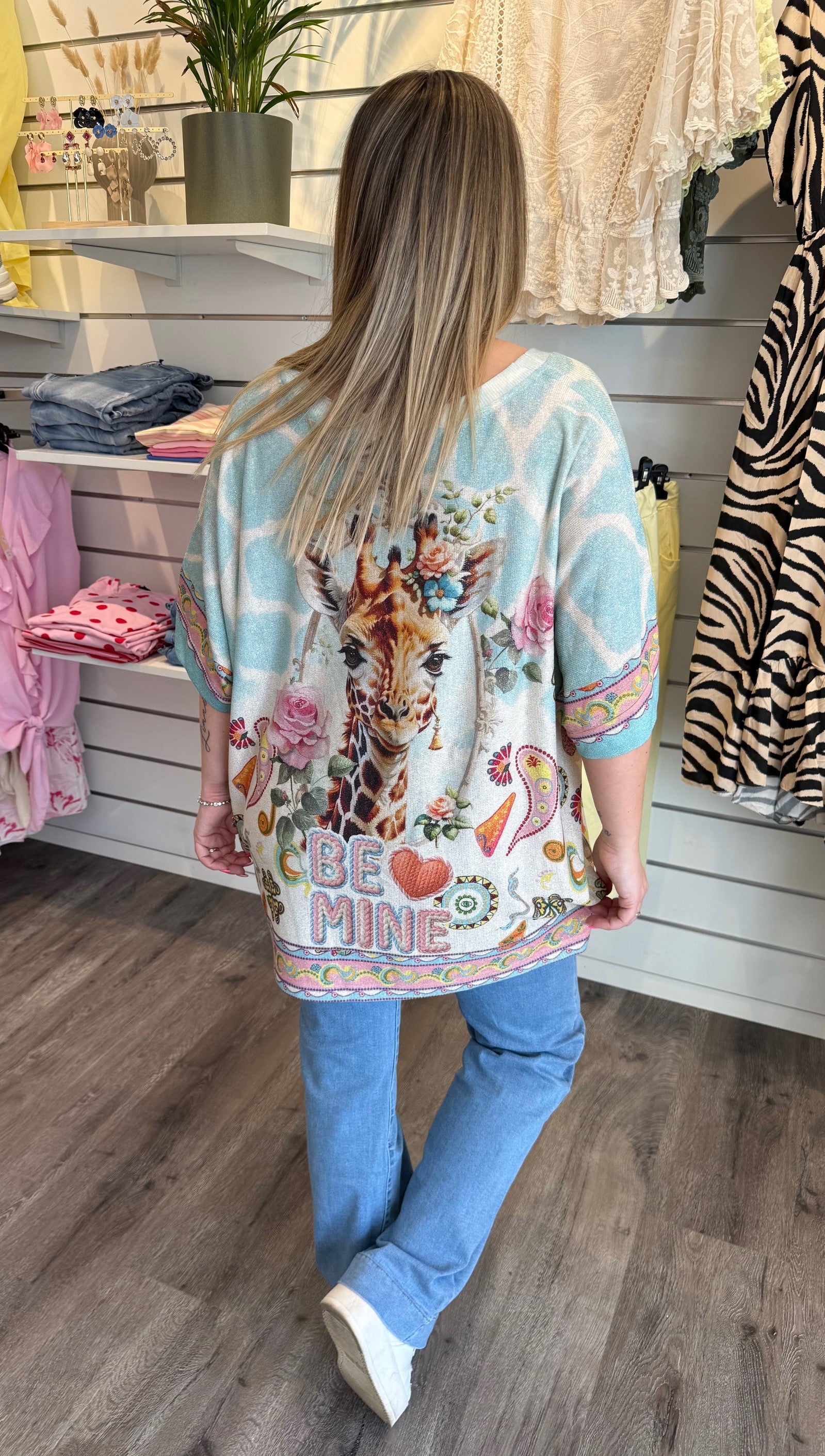 Zinnia Lurextopp Giraff