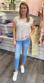 Zorina  Spetstopp Beige