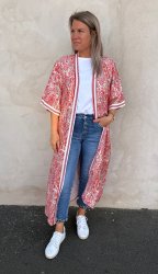 Ajla - Kimono - Korall - Nyhet