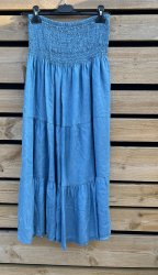 Alice - Kjol - Ljusdenim - Nyhet