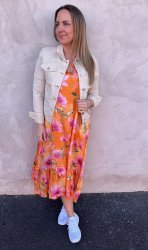Altea - Jeansjacka -Beige - Nyhet
