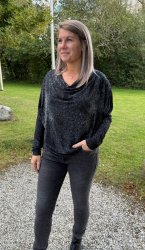 BCTessa- Topp mönster- Charcoal- Nyhet