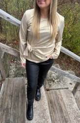 Bim - Topp med knyt - Guld- Nyhet