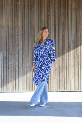Luna - Skjortklänning - Urban Blue - Nyhet