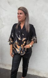 SBIltra- Blus - Leopardmix - Svart- Nyhet