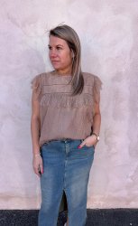 Camilla- Spetsblus - Frappe- Nyhet