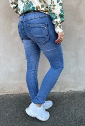 Celina - Jeans med bling JW1064 - Ljus Denim - Nyhet