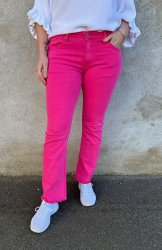 Saga - Jeans - Flare - Cerise - Nyhet