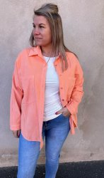 Coline - Skjorta - Orange-  Nyhet