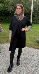 Cybele - Sweat dress - Svart - Nyhet