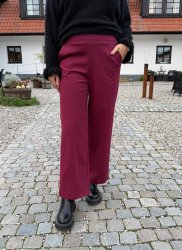 Dorit- Byxa med resår  - Bordo - Nyhet
