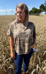 Estrid - Tshirt - Camo- Military- Nyhet