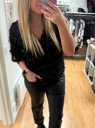 BCFitz - Topp  - Glitter - Svart - Nyhet