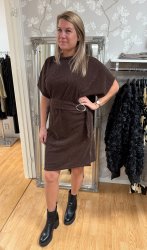 Gelia- Klänning - Choco/Glitter- Nyhet