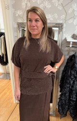 Gelia- Topp - Choco/Glitter - Nyhet