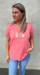 Gemma - Tshirt - Ananas - Korall - Nyhet