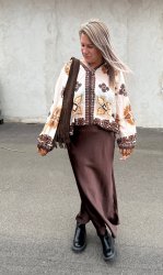 Gewo - Satinkjol - Choco - Nyhet