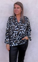 Luna - Blus-  Graphite Decor - Nyhet