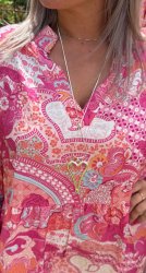 Helen - Halsband - Hjärta - Silver - Nyhet