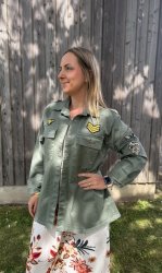Millie - Jacka - Khaki- Nyhet