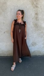 Joline - Klänning - Brun - Nyhet