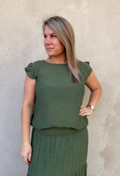 Aylin - Topp - Khaki - Nyhet