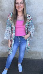 Elina - Kimono - Multi - Nyhet