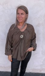 Klara- Blus - Brown- Nyhet