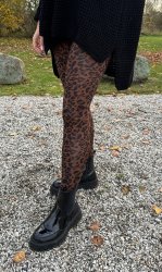 Marta -  Leggings -Leopard  - Nyhet