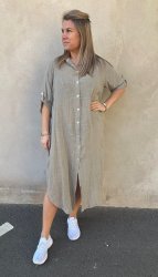 Melinda - Linnetunika  - Taupe - Nyhet