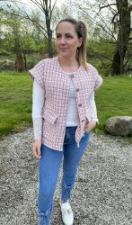 Loretta- Väst - Rosa- Nyhet