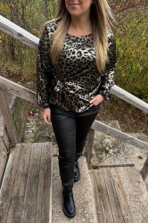 Lykka - Topp med knyt - Leo - Guld- Nyhet